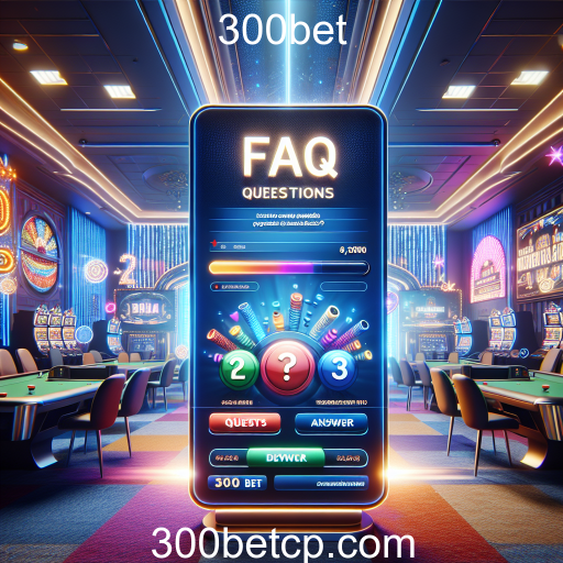 Descubra o Desafio do Jogo FAQ no 300bet